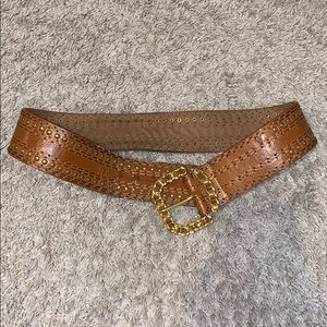 Belt with gold detail
